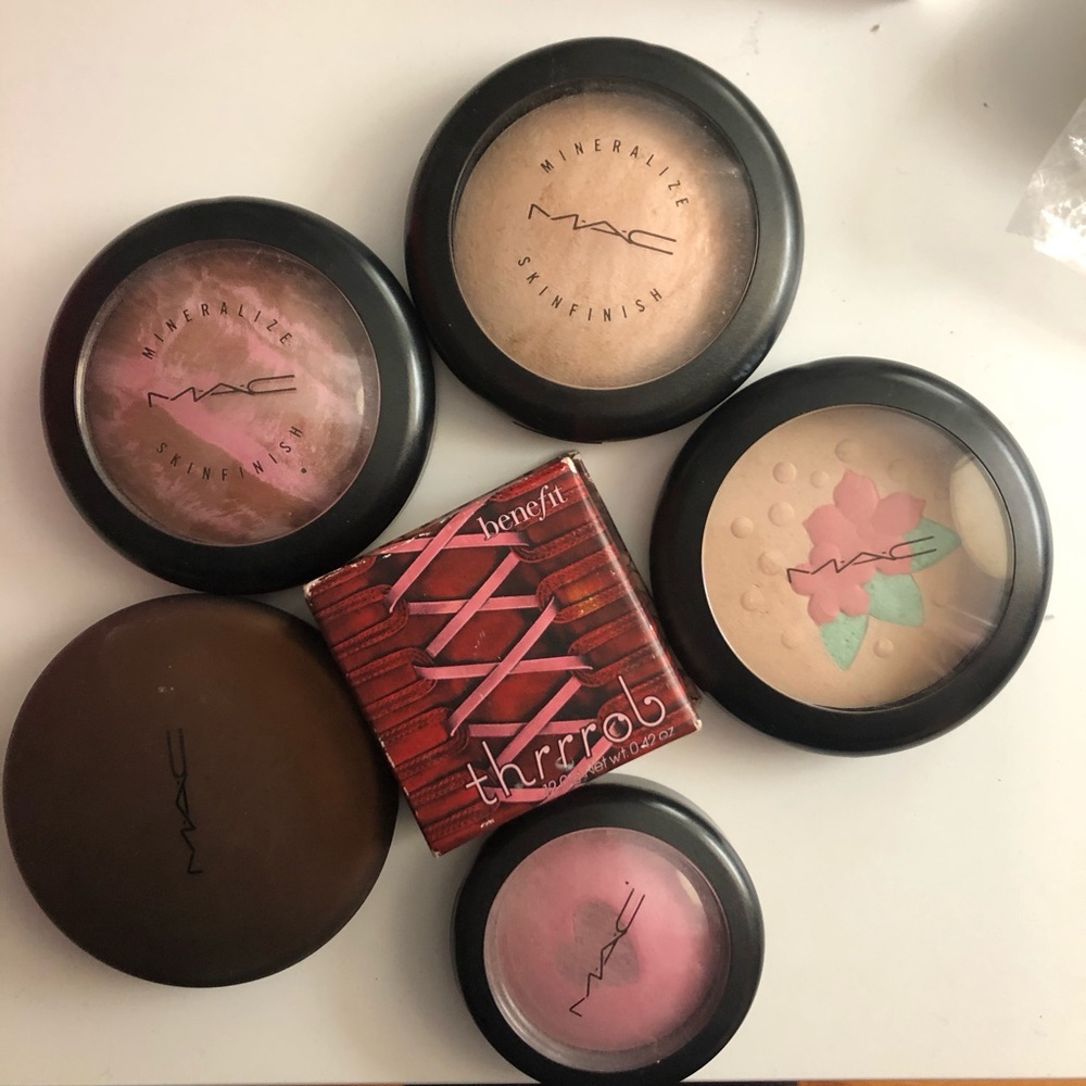 Lot of MAC benefit blush bronzer highlighter